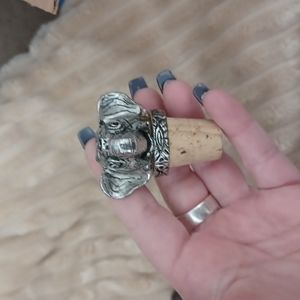 Elephant wine cork